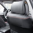 thumbnail image 4 of Ultra Comfort High Grade Leather Seat Covers For Car Truck SUV Van - Front Set, 4 of 4