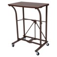 thumbnail image 1 of Origami Folding Computer Desk for Office, Students & Gaming, Vintage Bronze, 1 of 9