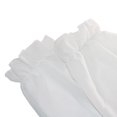 thumbnail image 4 of kurtrusly Boléro en Chiffon à Manches Longues pour Femmes Blanc, 4 of 8