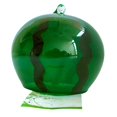 thumbnail image 3 of GROWTH TANK Hanging Wind Chime Handmade Wind Bells Decor Watermelon 5 Watermelon, 3 of 3