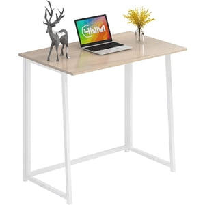 4NM 31.5 Inch Bureau d'étude moderne de bureau simple, blanc