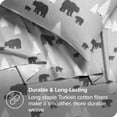 thumbnail image 3 of Bare Home Ensemble de Draps en Flanelle - 100 % Coton - Poche Profonde - Lit Simple, Kodiak, 3 Pcs, 3 of 4
