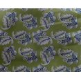 thumbnail image 4 of oneOone Georgette Viscose Fabric Leaves & Floral Block Printed Craft Fabric BTY 42 Inch Wide, 4 of 4