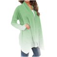 thumbnail image 5 of Pisexur Veste pour Femmes, Cardigans à devant Ouvert, Manteaux Trench, Vestes d'Automne, Mode pour Femmes, Cardigan Imprimé à Manches Longues, 5 of 5