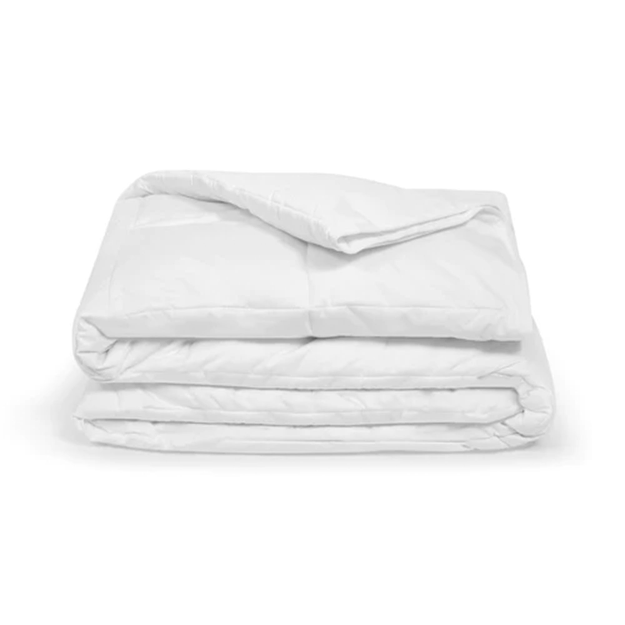 Sleepgram Queen Sized Pre Shrunk Lightweight Embroidered Comforter, White