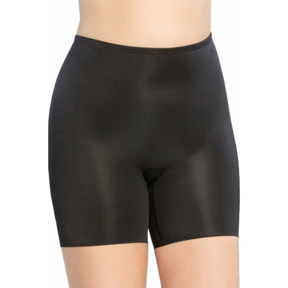 SPANX Plus Size Power Conceal Her Mid-Thigh Short, 3X, Black
