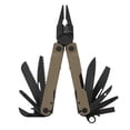thumbnail image 1 of LEATHERMAN, Rebar Multitool with Premium Replaceable Wire Cutters and Saw, Coyote Tan with Nylon Sheath, 1 of 9