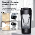 thumbnail image 5 of weibbin Electric Shaker Bottle with Powder Box, Protein Mixing Cup, USB Rechargeable Shaker Cups for Protein,Milk,Meal Replacement Shakes, Portable & Leak-proof, 5 of 5