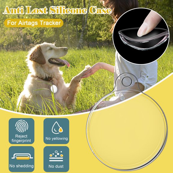 RYRDWP Airtag-Armure pour Sangle de Couverture Étui en Silicone Traqueur-Protec