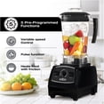 thumbnail image 2 of Salton Power Blender PRO 2L Countertop Blender | 2 HP 1500W High Speed 30000 RPM | 8 Blade Ice Crushing System | Smoothie Soup Sauce Blender with 5 Programs Pulse Control | Buttercream (BL2150CR), 2 of 8