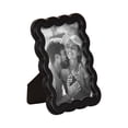 thumbnail image 3 of DesignOvation Rosita 4" x 6" Black Wavy Decorative Tabletop Picture Frame, 3 of 9