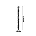 thumbnail image 3 of Outdoor Christmas Decorations Snow Gauge, Snow Rod, Outdoor Measuring Instrument, Winter Wrought Iron Snow Gauge, Inches, Christmas Decoration, Outdoor Courtyard Stake, 3 of 6