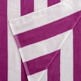thumbnail image 2 of Mainstays Cabana Stripe Decorative Beach Towels, 4-pack, Lilac, 2 of 5