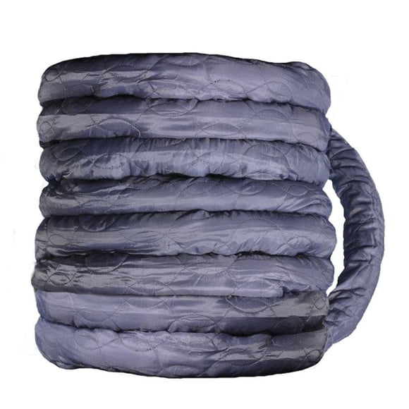 OVO Central Vacuum Universal Hose Cover -30-32 ft - Padded and Machine Washable with zipper for an easy installation on the hose.