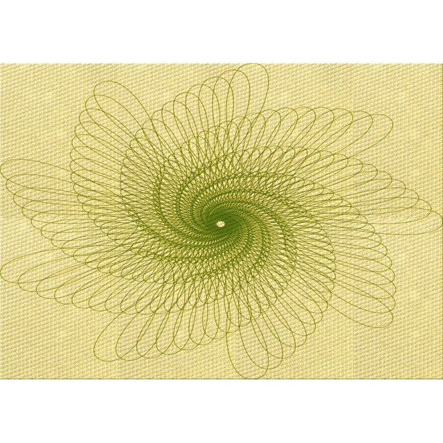 Ahgly Tapis Rectangulaire Lavable en Machine Intérieur Transitionnel Jaune Soleil, 6 Pieds x 9 Pieds