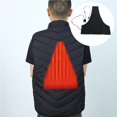 thumbnail image 4 of USB Triangle Heater Safe Fever Film Washable Heat-regulating Triangle Back Heating Cloth with Three-speed Temperature Control for Waist Abdomen Pet, 4 of 9