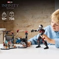 thumbnail image 4 of LEGO Marvel Captain America Civil War Action Battle Building Toy Set - Marvel Superhero Toy for Kids, Boys and Girls, Ages 10+ - with 8 Minifigures and Giant Ant Man - Gift Idea for Birthday - 76314, 4 of 6