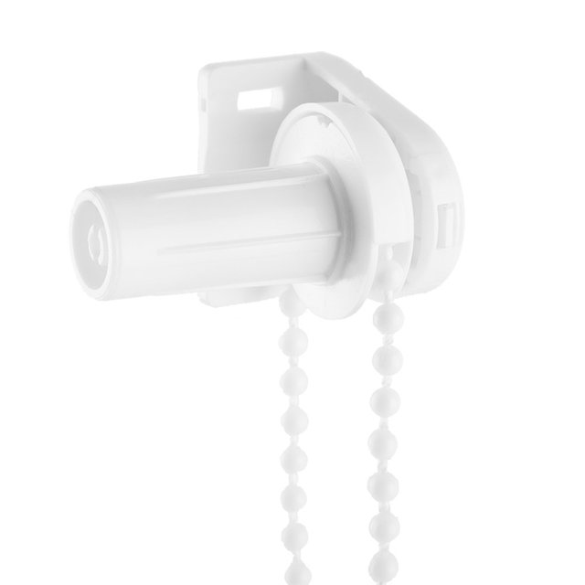 Raccord de Store Enrouleur, Raccord de Store Enrouleur Blanc Durable, Support Portable, Chaîne de Perles pour Traitement de Fenêtre