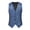 Blue, variant on Mens Suit Vests, Men's Solid Color Casual Thin-Style Single-Breasted Suit Waistcoat, Slim-Fit Sleeveless Vest, Mens Formal Vests