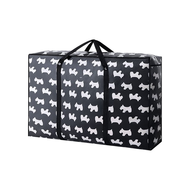 Sacs de Rangement Réutilisables Très Grands avec Poignées et Fermetures Éclair Robustes, Sac de Déménagement Lavable Ultra Résistant, Organisateur de Garde-Robe et sous le Lit pour Literie, Couverture