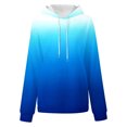 thumbnail image 3 of DPTALR Blouse à Manches Longues avec Poche Imprimée pour Femmes, Hauts Décontractés, Sweat à Capuche avec Boutons, 3 of 4