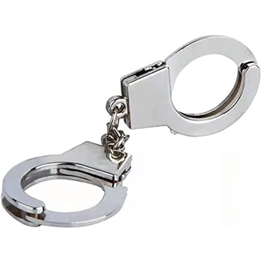 Funny Cat Handcuffs, Stainless Steel Pet Toy Handcuffs, Mini Pet Handcuffs Are Suitable for Most Small , Increase The Relationship With and Increase,Funny cat handcuffs,stainless