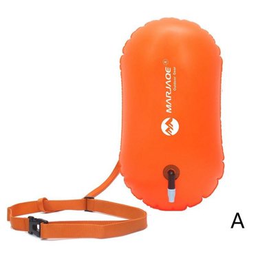 Bouée de Natation en PVC, Bouée de Sécurité, Sac Étanche à l'Air, Bouée de Remorquage Gonflable Q8R6 H2S2