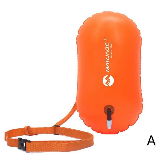 PVC Swimming Buoy Safety Float AirDry Bag Tow Float Inflatable Q8R6 H2S2