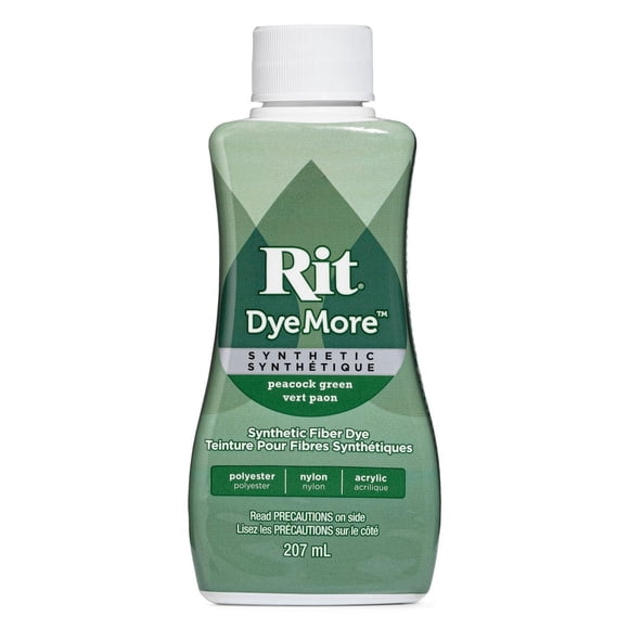 RIT Dyemore Liquid Dye for Synthetic Fibers, Green, 207 mL (7 oz)