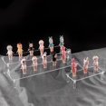 thumbnail image 3 of LOVEVER Display Shelf Shelves Clear Ladder Bookcase Acrylic Lipstick Rack Detachable Stand Action Figure Jewelry Toy, 3 of 6