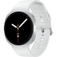 thumbnail image 1 of Restored Samsung Galaxy Watch8 (44mm, Silver) Bluetooth, AMOLED Display, BioActive Sensors, Wear OS 6 - Open Box, 1 of 7