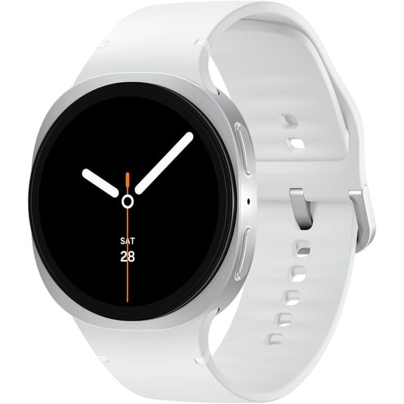 Refurbished Samsung SM-L320NZSAXAC Galaxy Watch8 Smartwatch, 40mm, Silver, Bluetooth - AI Assistant (Gemini), Sleep Coaching