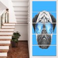 thumbnail image 1 of Pug Dog with Mirror Sunglasses - Animal Canvas Art Print, 1 of 1