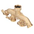 thumbnail image 4 of Hose Splitter, Brass Adjustable 4 Way Connector NPT 3/4 Leakproof  For Garden For Lawn Watering For Irrigation System, 4 of 8