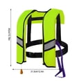 thumbnail image 3 of COM1950s Life Jackets for Adults, Life Vests for Adults, Manual Inflatable Life Jacket Outdoor Adult Fishing Manual Air Expandable Life Jacket Vests, Adult Life Jackets, Adult Life Jackets, 3 of 3