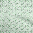 thumbnail image 1 of oneOone Silk Tabby Green Fabric Heart Craft Projects Decor Fabric Printed By The Yard 42 Inch Wide, 1 of 4