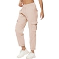 thumbnail image 2 of iHPH7 Joggers pour Femmes Pantalons de Gym Femmes Pantalons à Séchage Rapide Femmes Pantalons Cargo de Randonnée Femmes Pantalons Taille Haute pour Femmes Pantalons d'Entraînement Femmes Pantalons Pantalons pour Femmes Or Rose m, 2 of 7