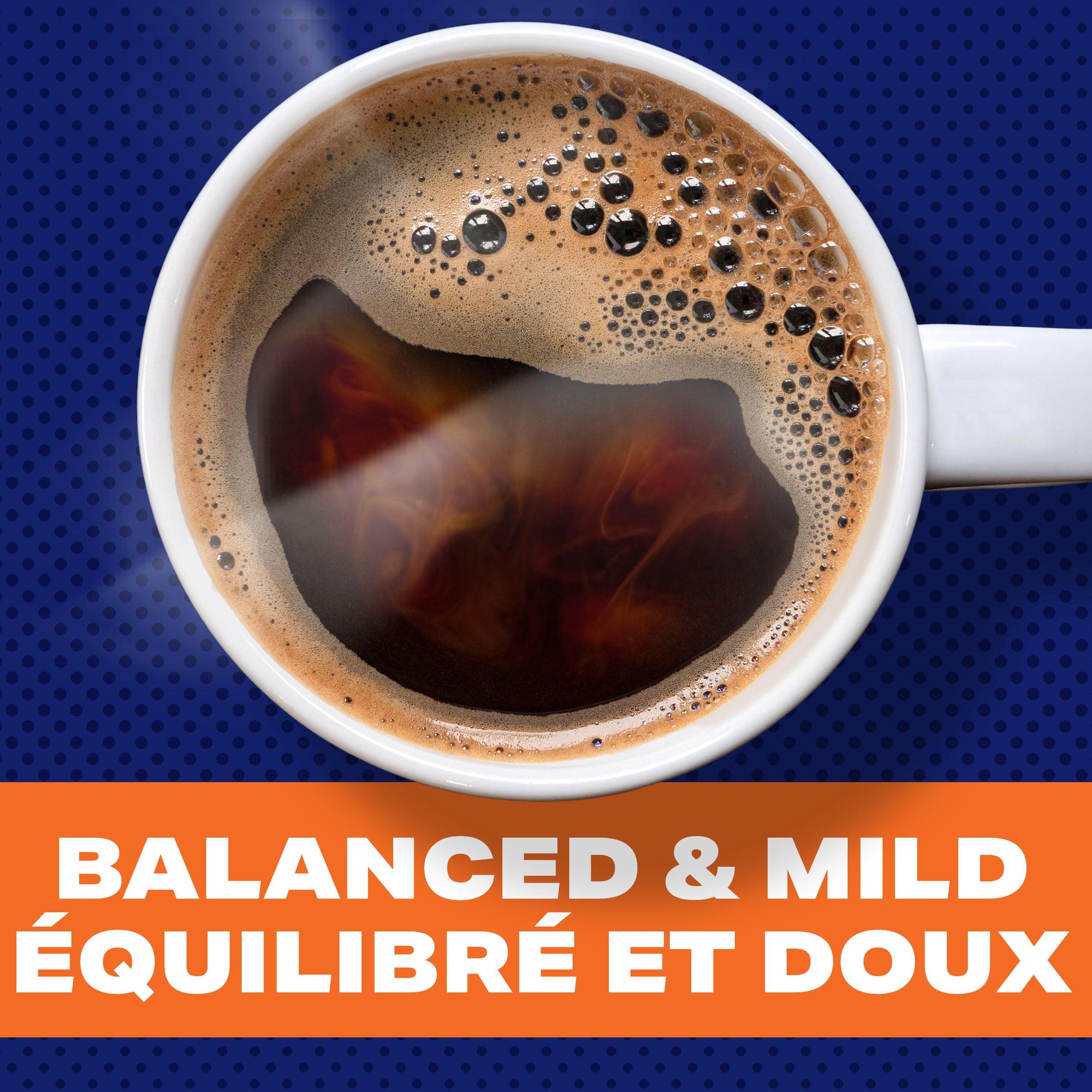 Café instantané Maxwell House de torréfaction veloutée