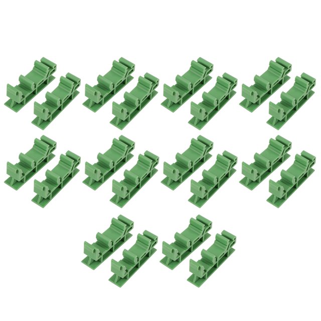 Adaptateur de Rail de PCBDIN, 10sets 35mm PCB DIN Support de Carte de Circuit Imprimé Conception Élevée