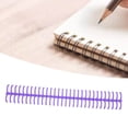 thumbnail image 1 of 10pcs Comb Binding Spines, Large Capacity Durable Book Part For Teacher Student Notebook File Making, 1 of 8