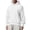 White, variant on Cameland Hooded Sweatshirts for Men Hoodies Solid Color Blend Fleece Pullover Kanga Pocket Sweatshirts