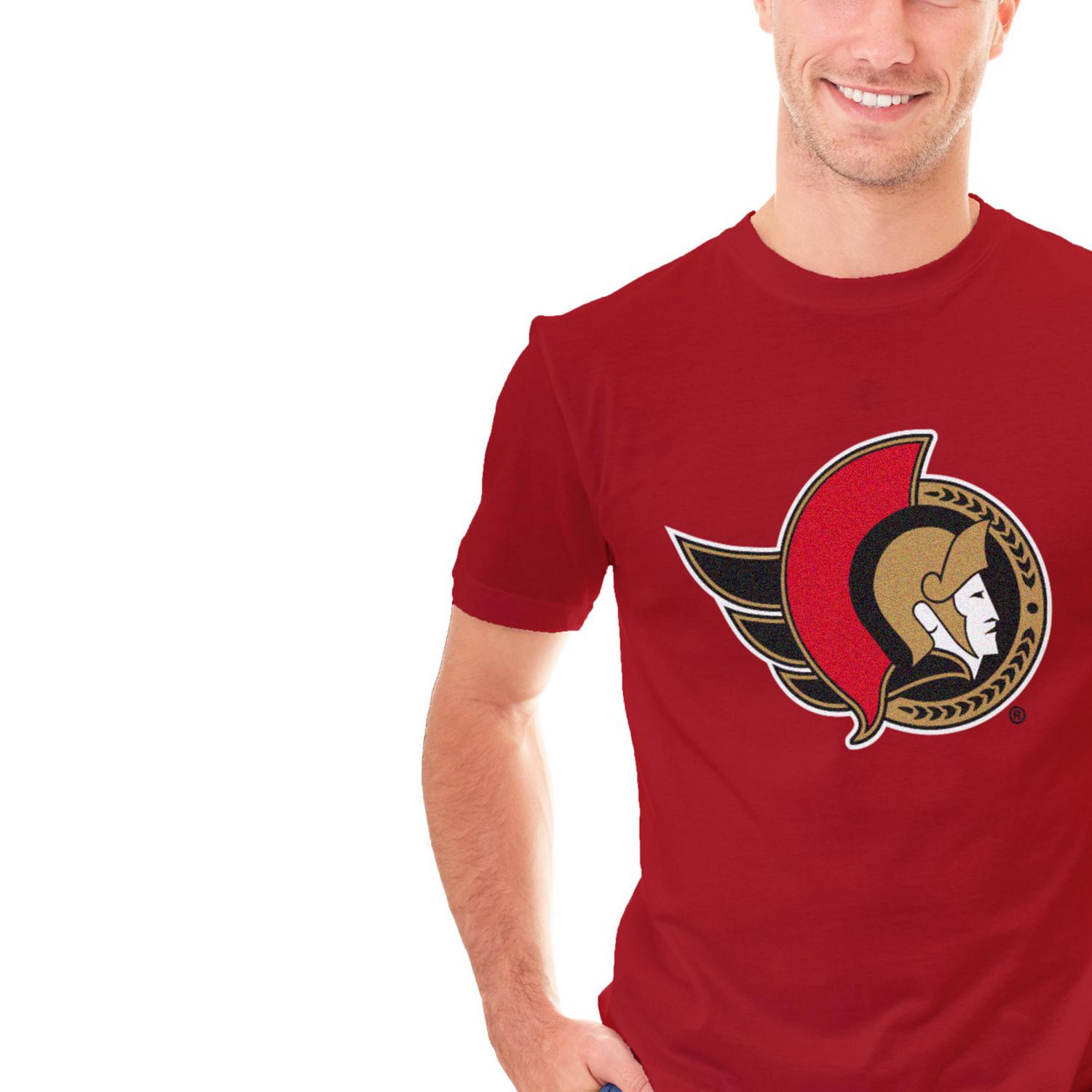 T-shirt à manches courtes pour hommes des Sénateurs d'Ottawa de la LNH *Exclusivité en ligne