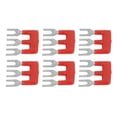 thumbnail image 1 of Fork Type Terminal Strips, Copper Conductor Jumper Block Terminal Strips Flame Retardant Red  For Household Appliances TB 1503, 1 of 8