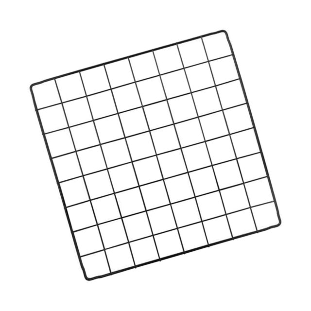 Transemion Portable Pet Playpen Panel Cage Fence Metal Guinea pig Wire Black General Grid 1Set
