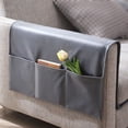 thumbnail image 2 of Living Room Chairs Couch Arm Covers,Pet Armchair Slipcover for Couch with 3 Pockets for Tv Remote Control，Non-Slip Sofa Arm Covers Washable Sofa Armrests Covers for Living Room, 2 of 7