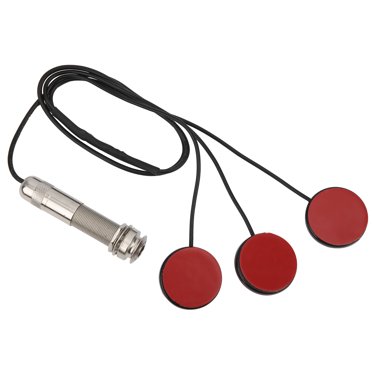 Guitar Piezo Pickup Transducer Pickup Guitar Piezo Pickup Transducer Removable For Acoustic Guitar Ukulele Thumb Piano Mandolin