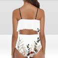 thumbnail image 4 of LSLJS Ensemble de Maillot de Bain Bikini à Volants pour Femmes, Ensembles de Bikini pour Femmes, 4 of 5