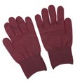thumbnail image 3 of Conductive Fiber Gloves, Conductive Protective Gloves Static Free Soft Skin Friendly Professional  For Laboratory For Factory Wine Red, 3 of 8