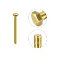 thumbnail image 4 of Unique Bargains Brass Hex Bolts, M5x50mm 10 Pack Fully Thread Grade 4.8 Machine Screws, 4 of 4