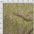 thumbnail image 3 of oneOone Polyester Spandex Olive Green Fabric Asian Block Sewing Craft Projects Fabric Prints By Yard 56 Inch Wide, 3 of 4